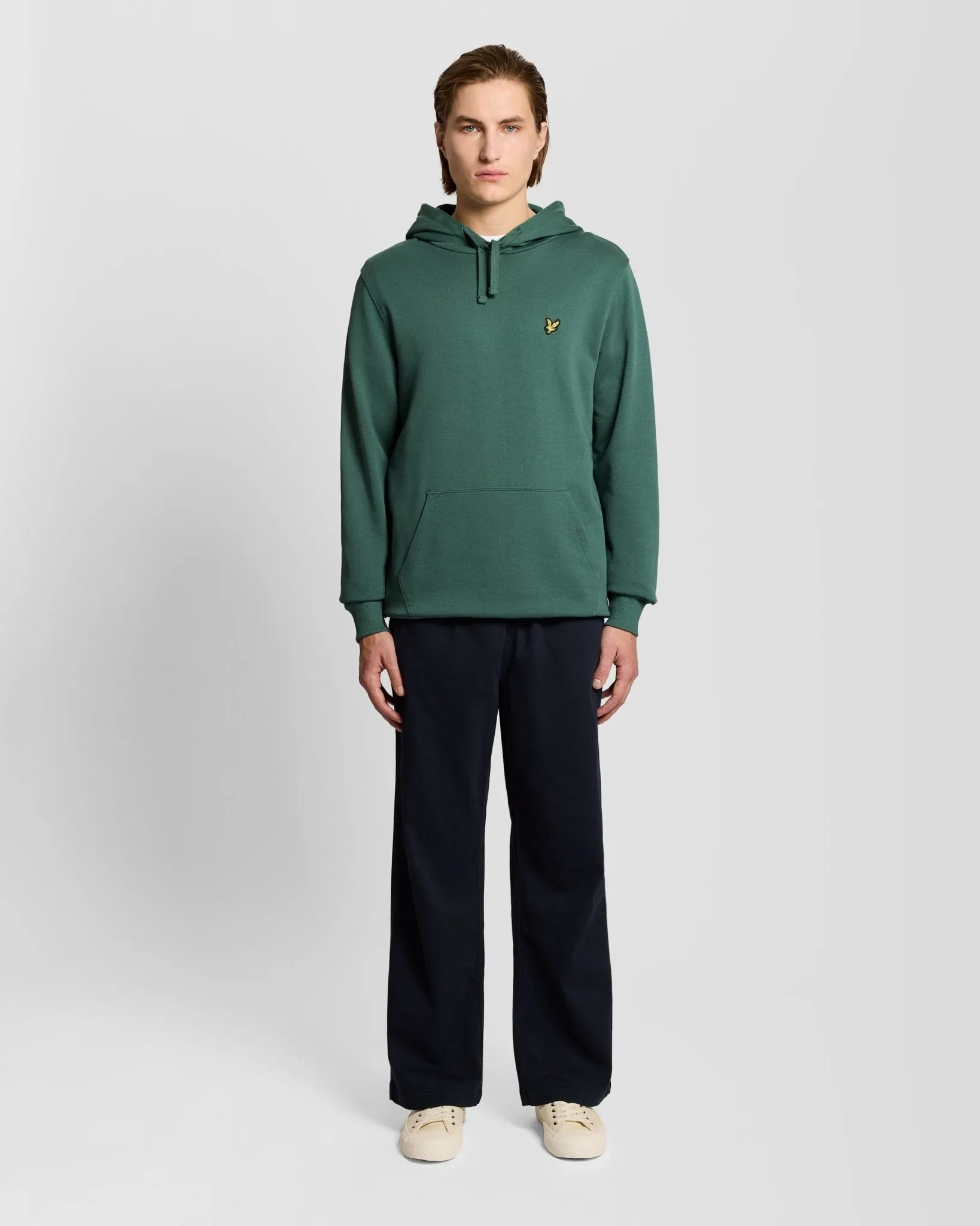 Loopback Cotton Hoodie sold by Lyle & Scott product image thumbnail 2