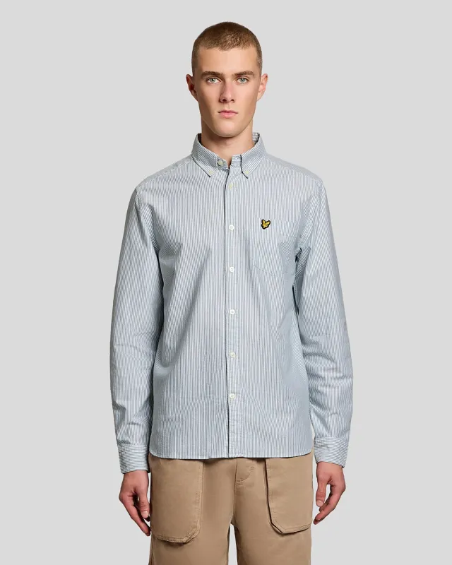 Stripe Oxford Shirt sold by Lyle & Scott