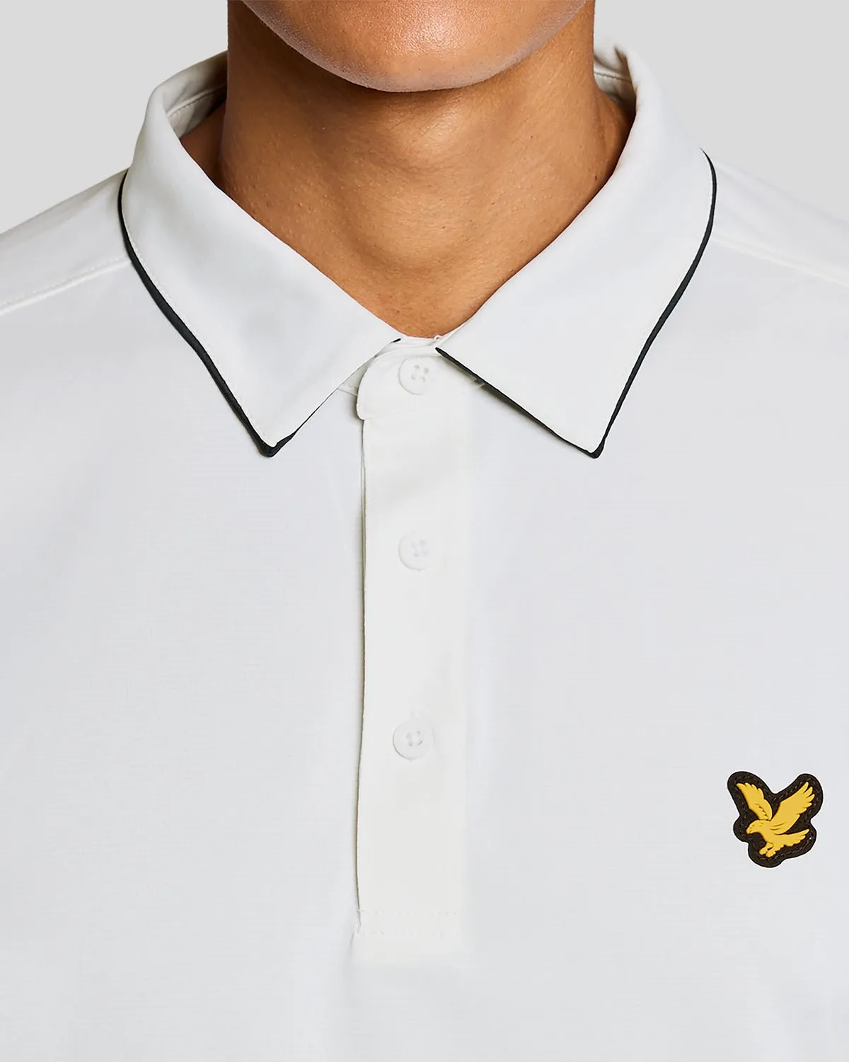 Contrast Collar Polo Shirt sold by Lyle & Scott product image thumbnail 3