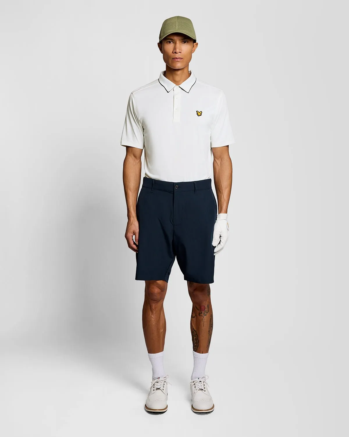 Contrast Collar Polo Shirt sold by Lyle & Scott product image thumbnail 2