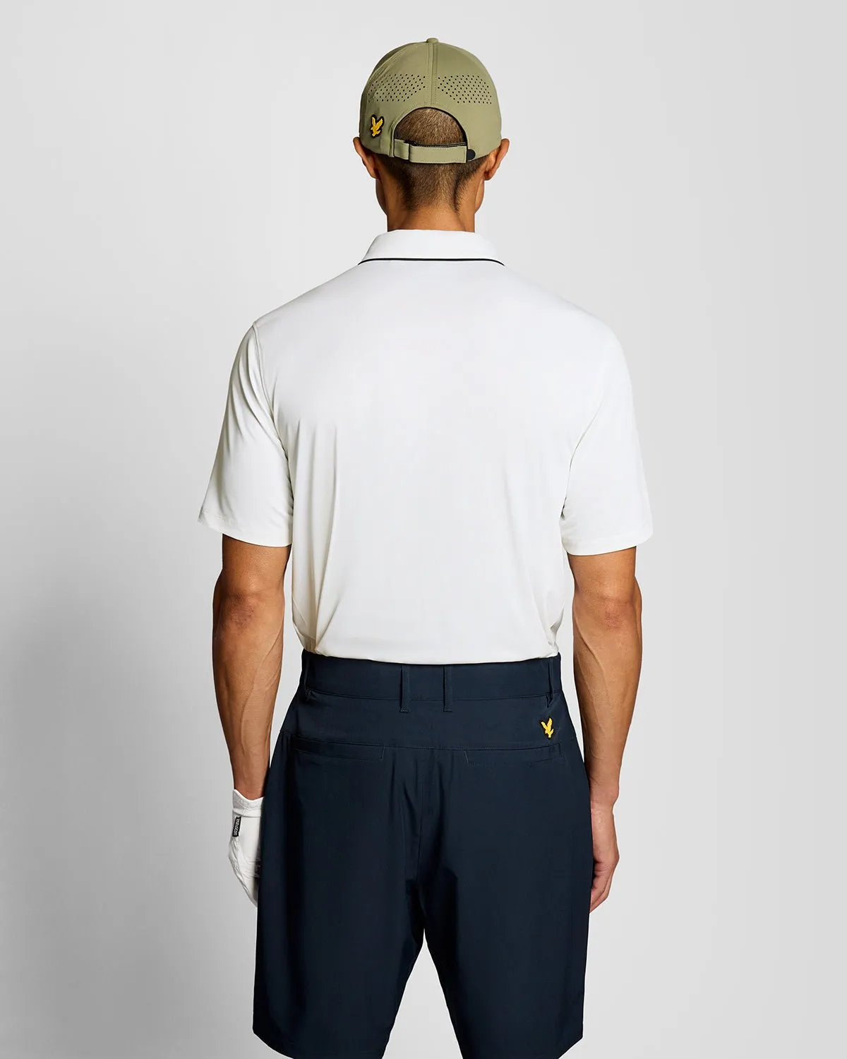 Contrast Collar Polo Shirt sold by Lyle & Scott product image thumbnail 4