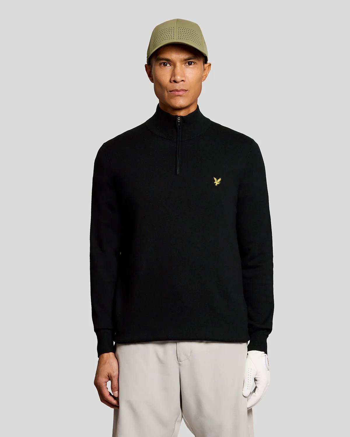 Performance 1/4 Zip Jumper sold by Lyle & Scott