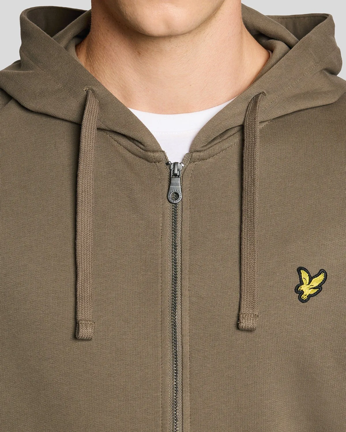 Loopback Cotton Full Zip Hoodie sold by Lyle & Scott product image thumbnail 3