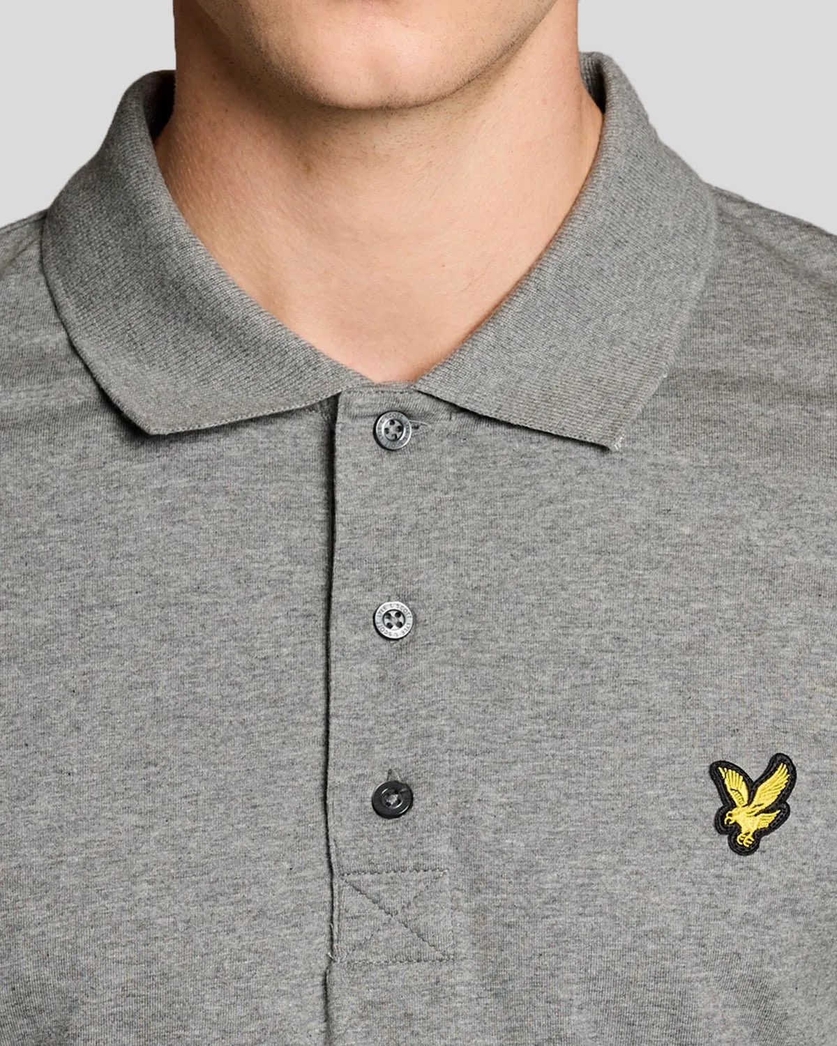 Cotton Jersey Polo Shirt sold by Lyle & Scott product image thumbnail 3