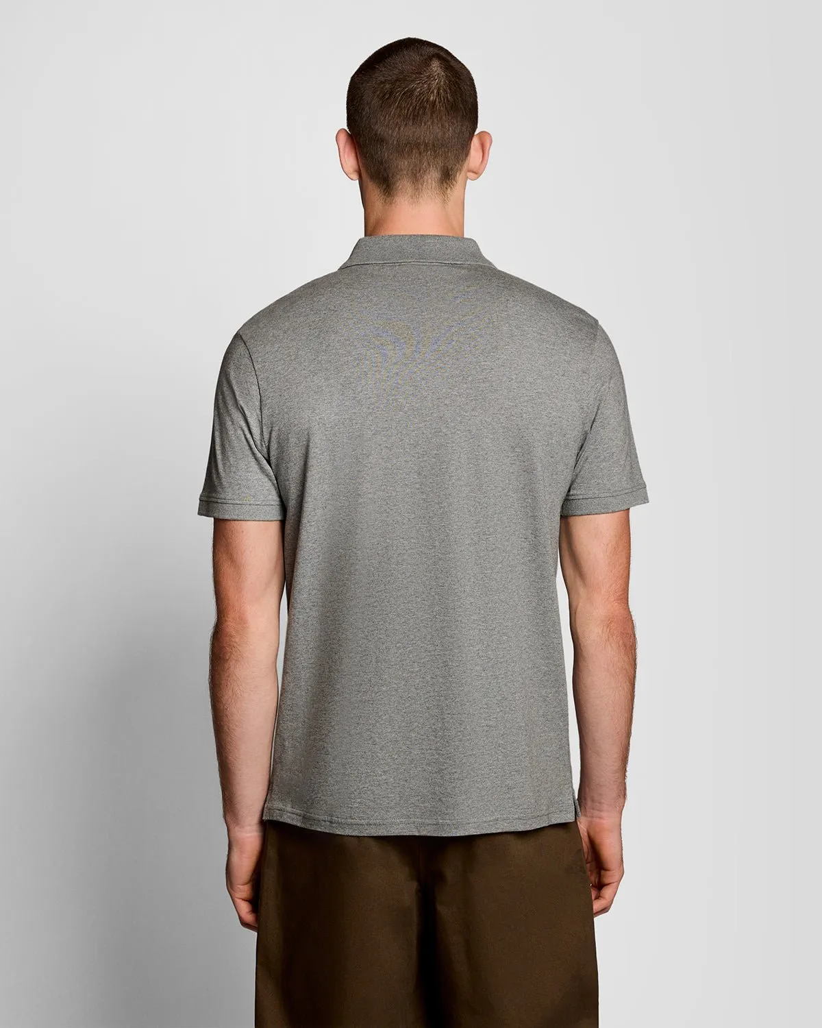 Cotton Jersey Polo Shirt sold by Lyle & Scott product image thumbnail 4