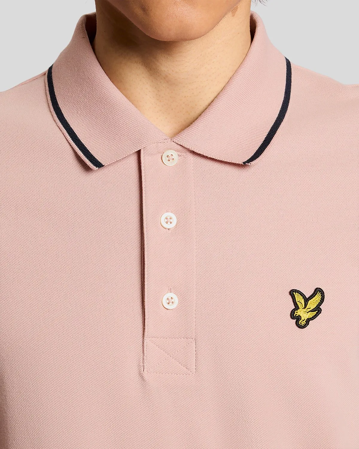 Tipped Polo Shirt sold by Lyle & Scott product image thumbnail 3