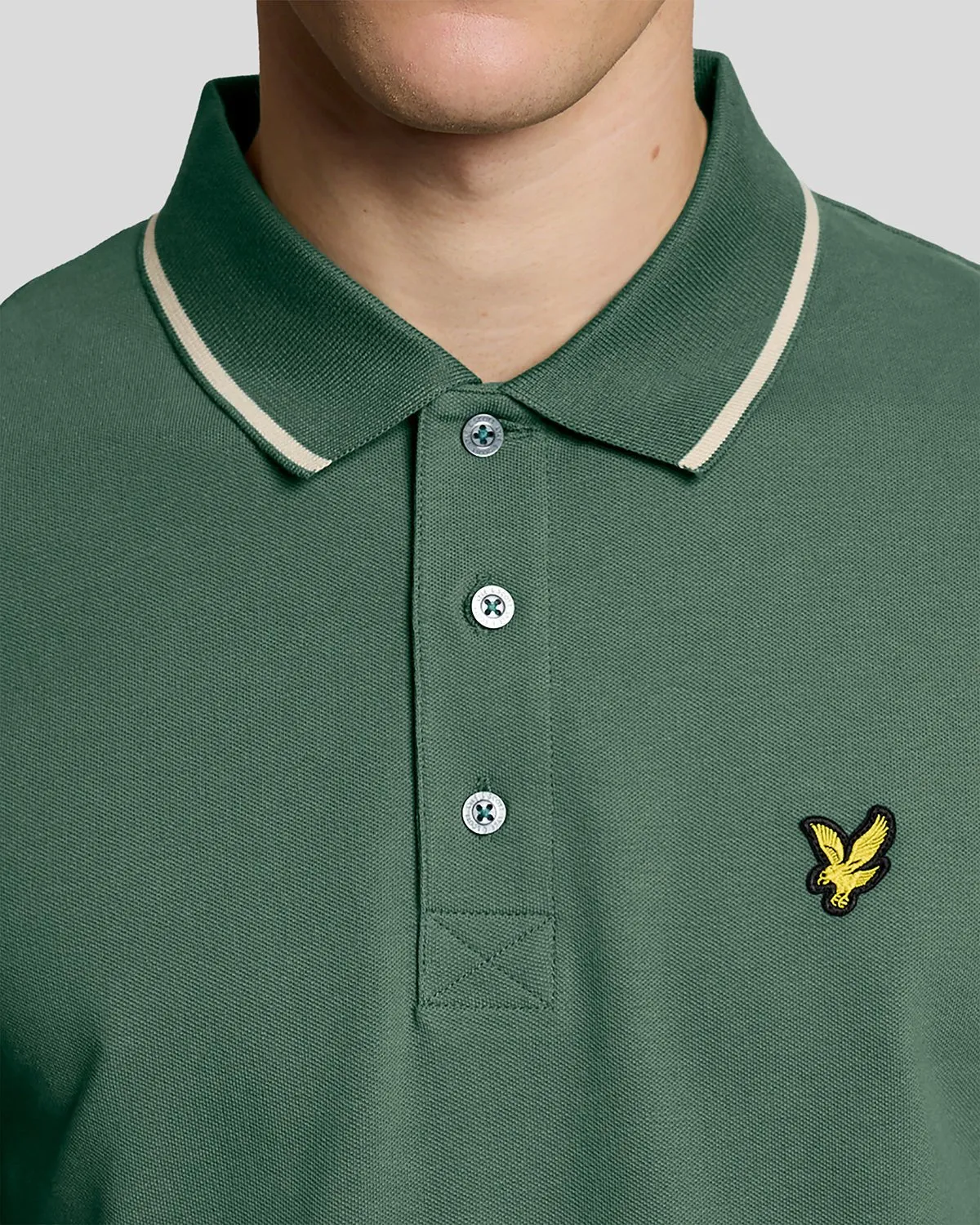 Tipped Polo Shirt sold by Lyle & Scott product image thumbnail 3