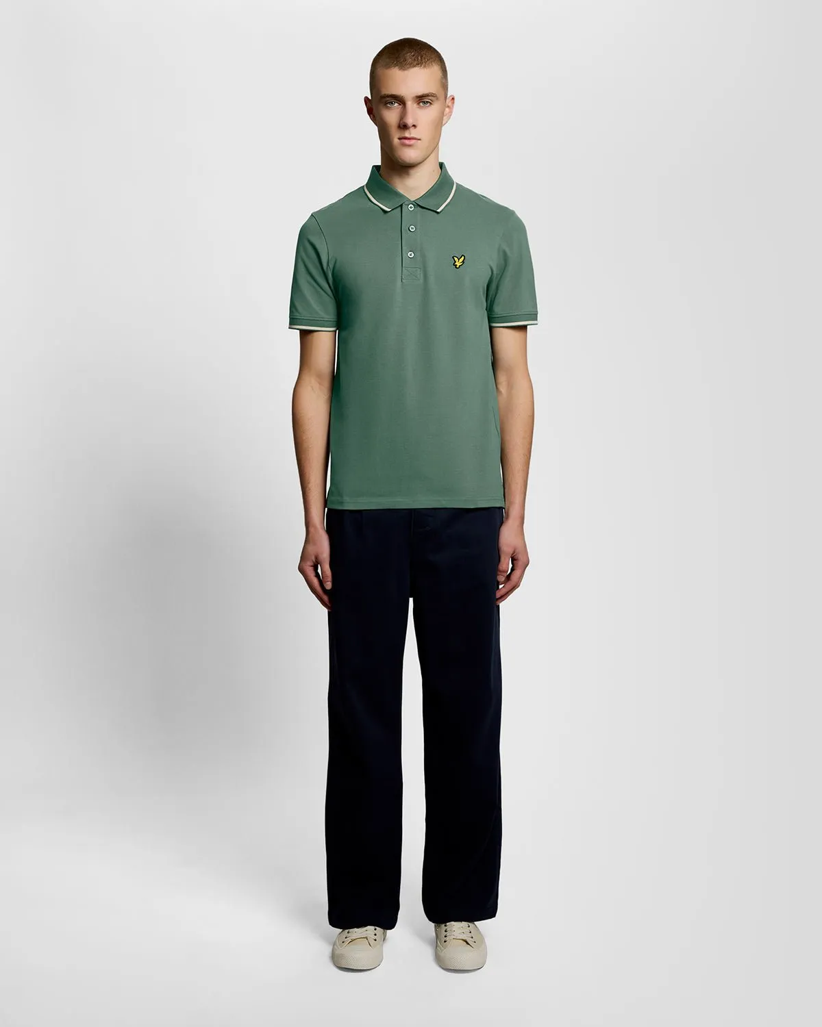 Tipped Polo Shirt sold by Lyle & Scott product image thumbnail 2