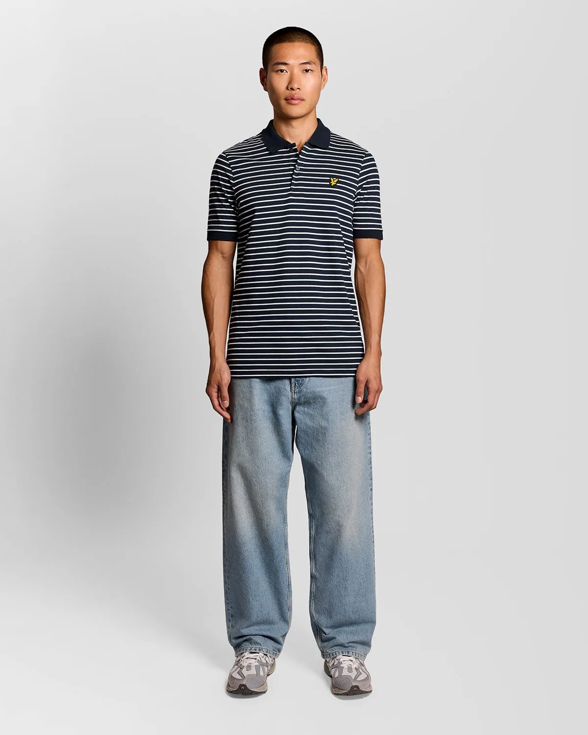 Pique Breton Polo Shirt sold by Lyle & Scott product image thumbnail 2