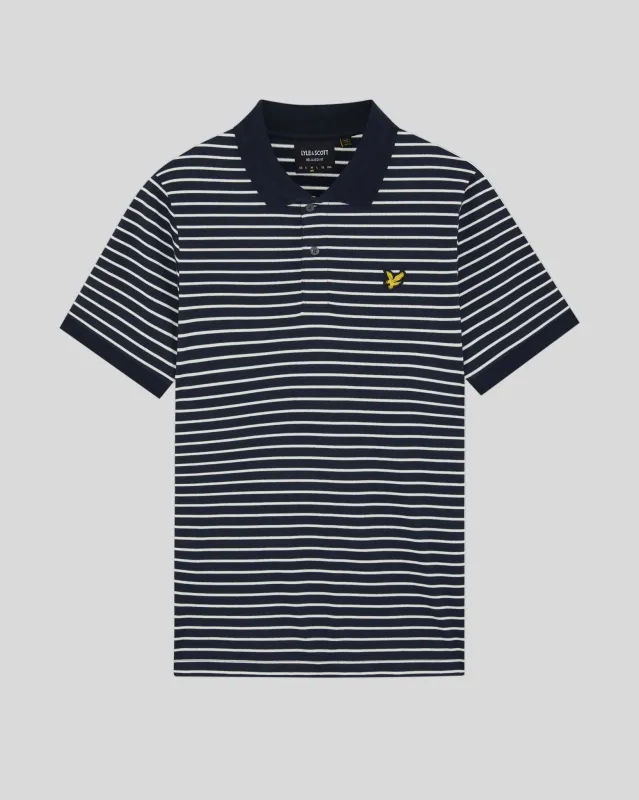 Pique Breton Polo Shirt made by Lyle & Scott