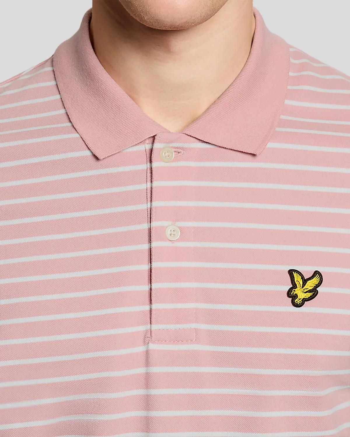Pique Breton Polo Shirt sold by Lyle & Scott product image thumbnail 3
