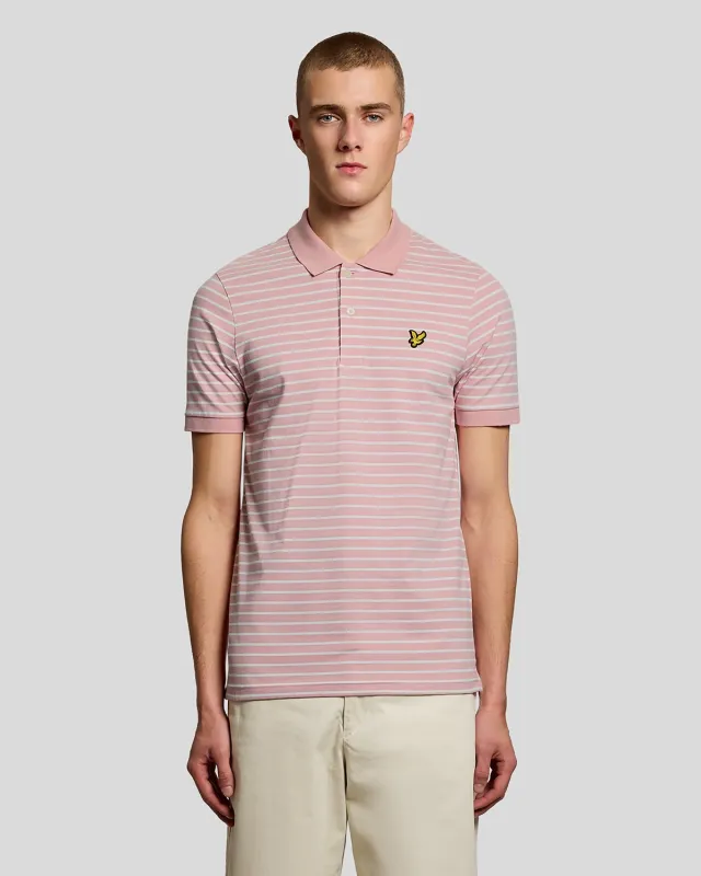 Pique Breton Polo Shirt made by Lyle & Scott