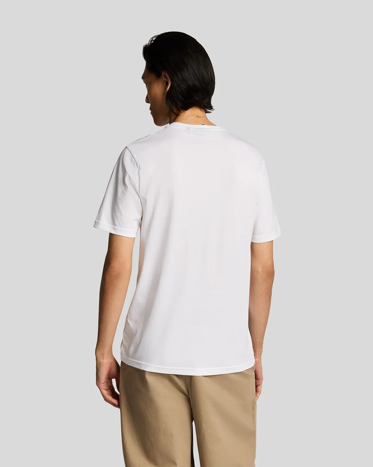 Superfine Cotton T-Shirt sold by Lyle & Scott product image thumbnail 3