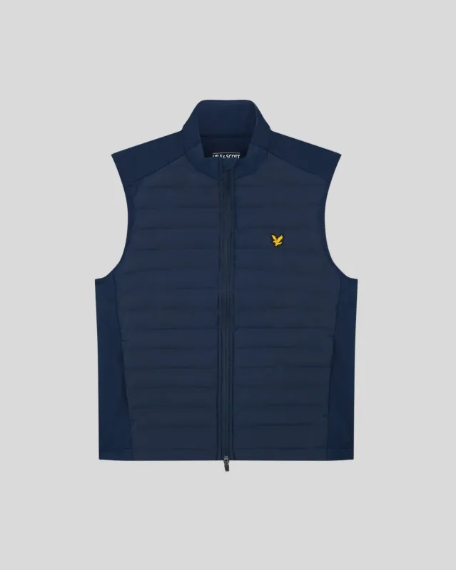 Hybrid Quilted Gilet sold by Lyle & Scott