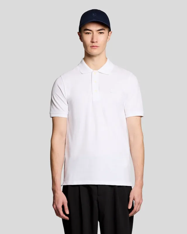 Superfine Cotton Polo Shirt sold by Lyle & Scott