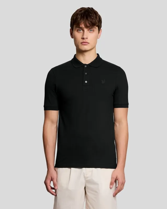 Superfine Cotton Polo Shirt sold by Lyle & Scott