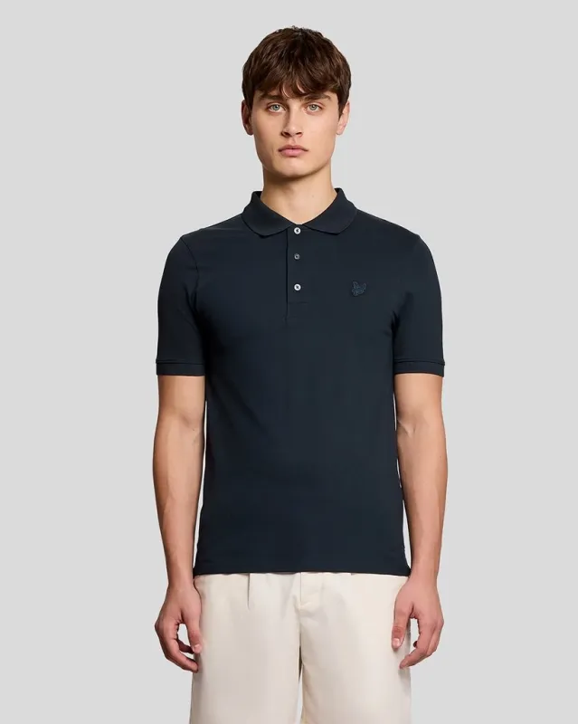 Superfine Cotton Polo Shirt sold by Lyle & Scott