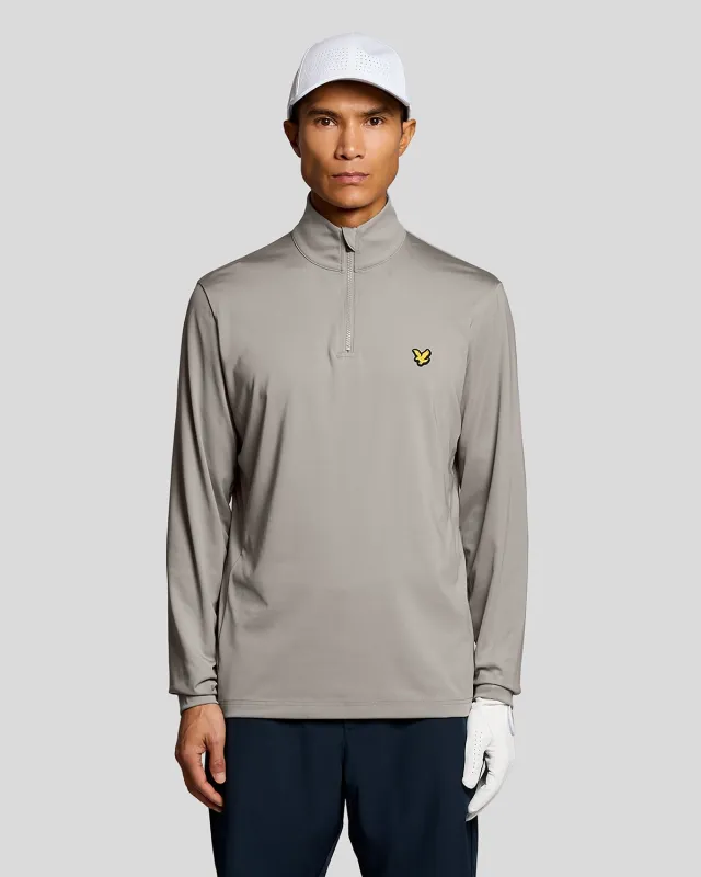 Performance 1/4 Zip Midlayer sold by Lyle & Scott