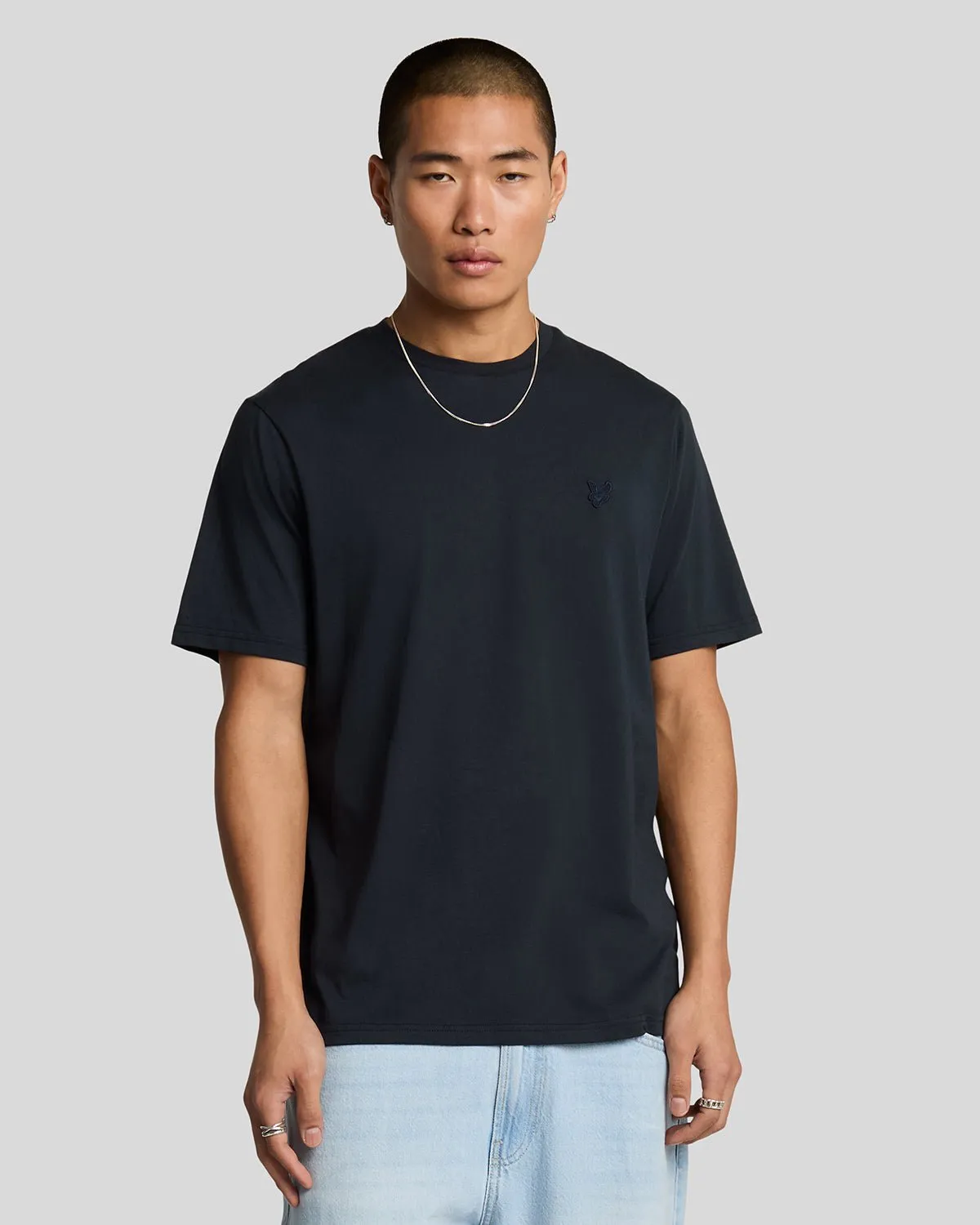 Superfine Cotton T-Shirt sold by Lyle & Scott