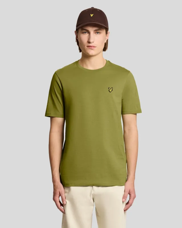 Cotton Crew Neck T-Shirt sold by Lyle & Scott
