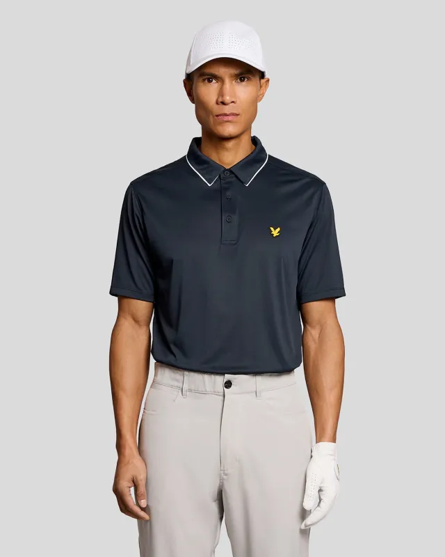 Contrast Collar Polo Shirt sold by Lyle & Scott