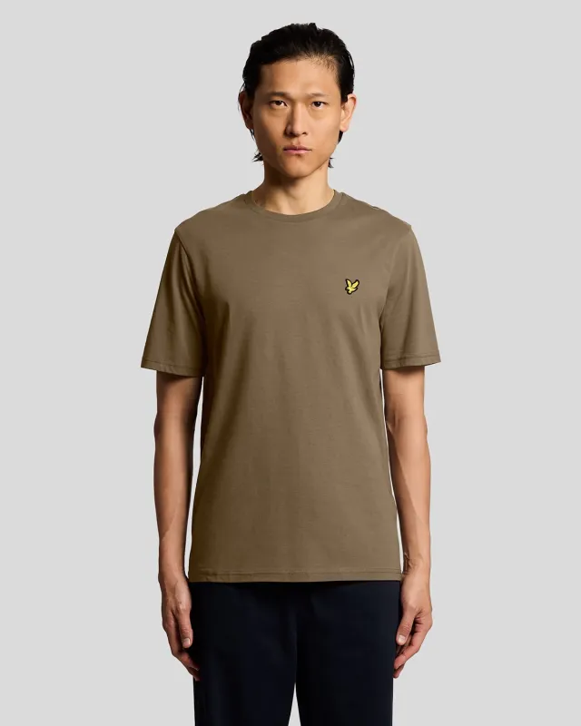 Cotton Crew Neck T-Shirt sold by Lyle & Scott
