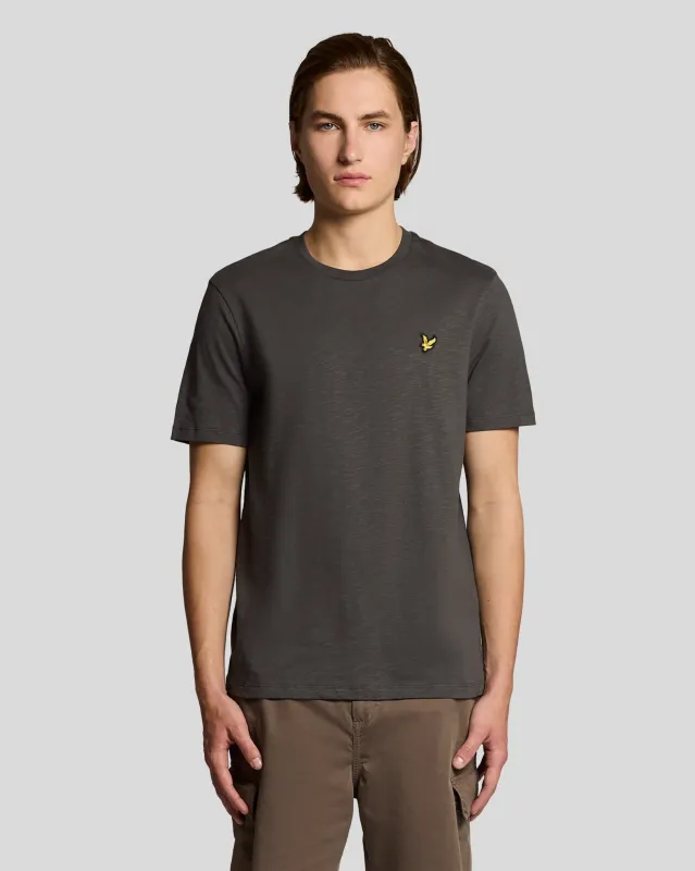 Fine Cotton Slub T-Shirt sold by Lyle & Scott