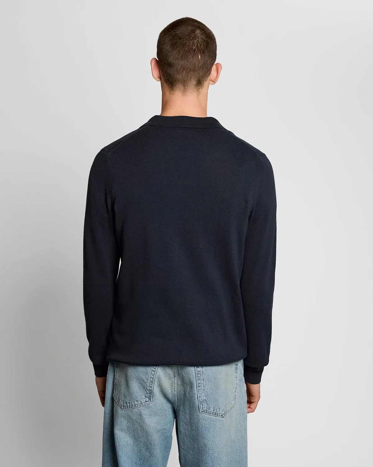 Cotton Polo-Collar Jumper sold by Lyle & Scott product image thumbnail 4