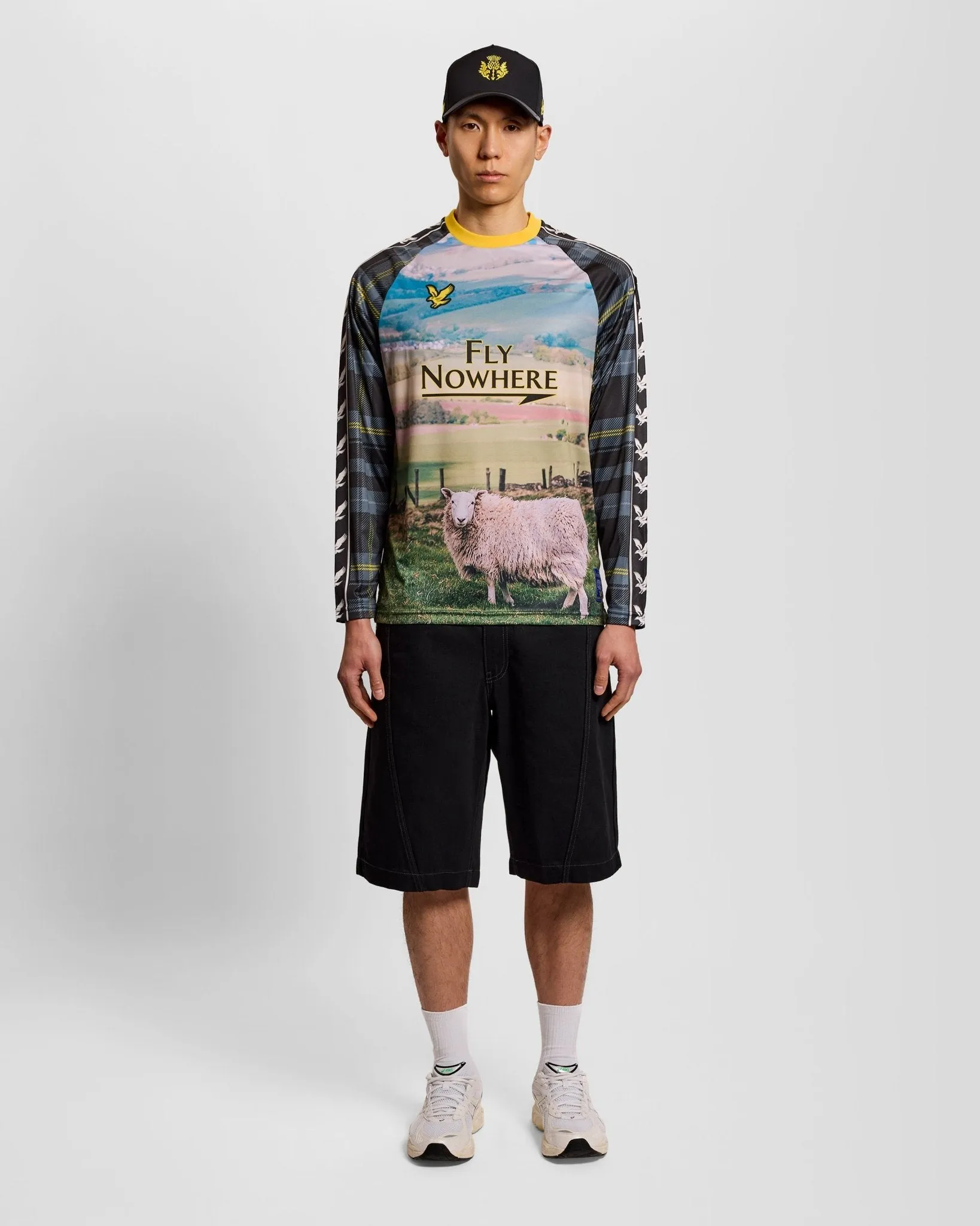 Sheep Graphic Long Sleeve Football Jersey sold by Lyle & Scott product image thumbnail 2