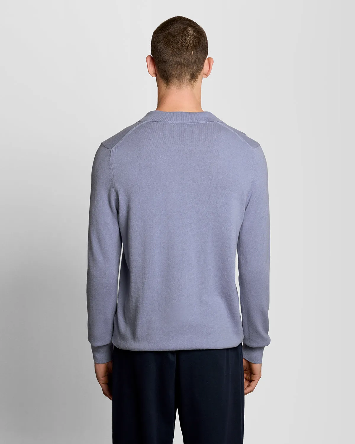 Cotton Polo-Collar Jumper sold by Lyle & Scott product image thumbnail 4