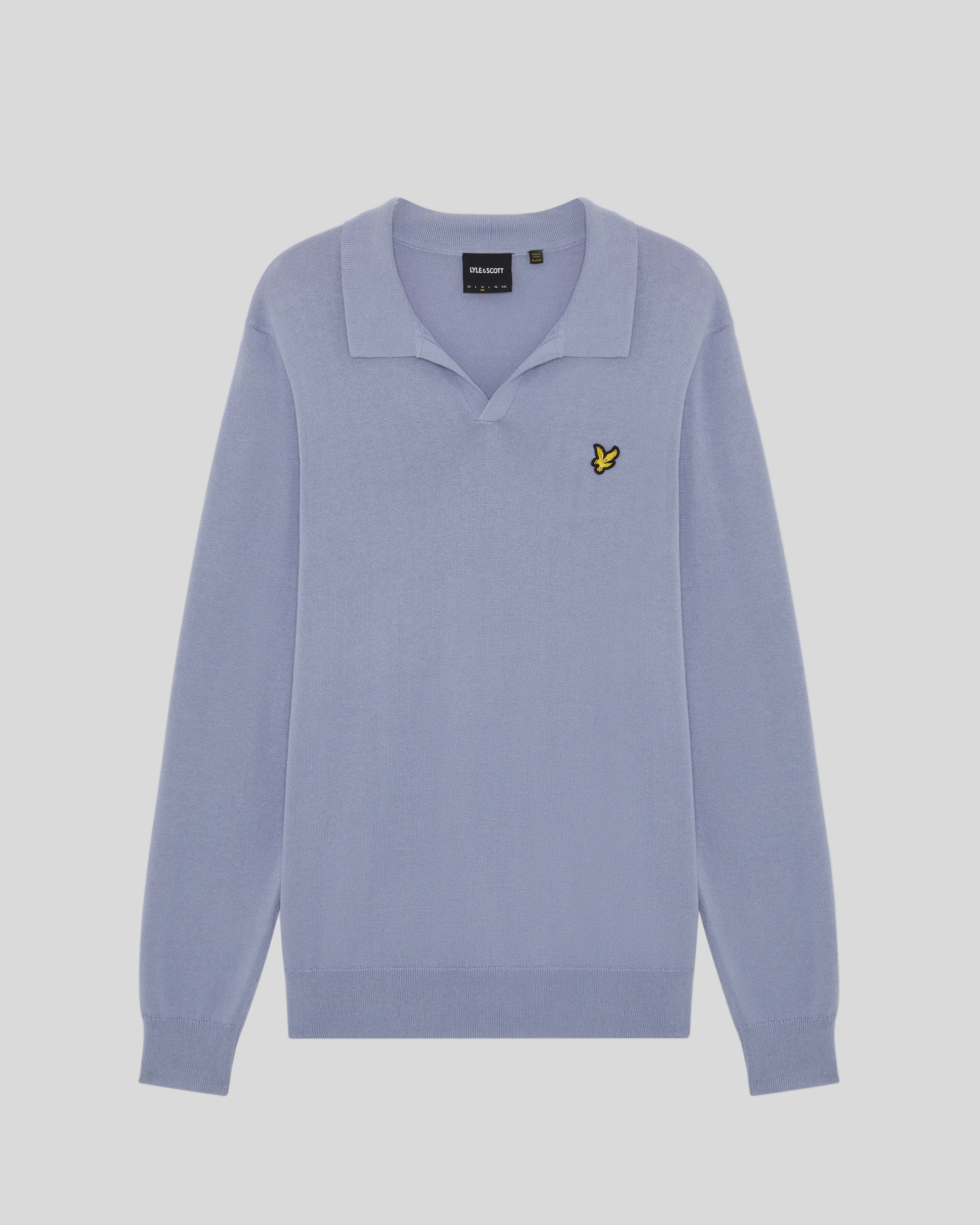Cotton Polo-Collar Jumper sold by Lyle & Scott product image thumbnail 5