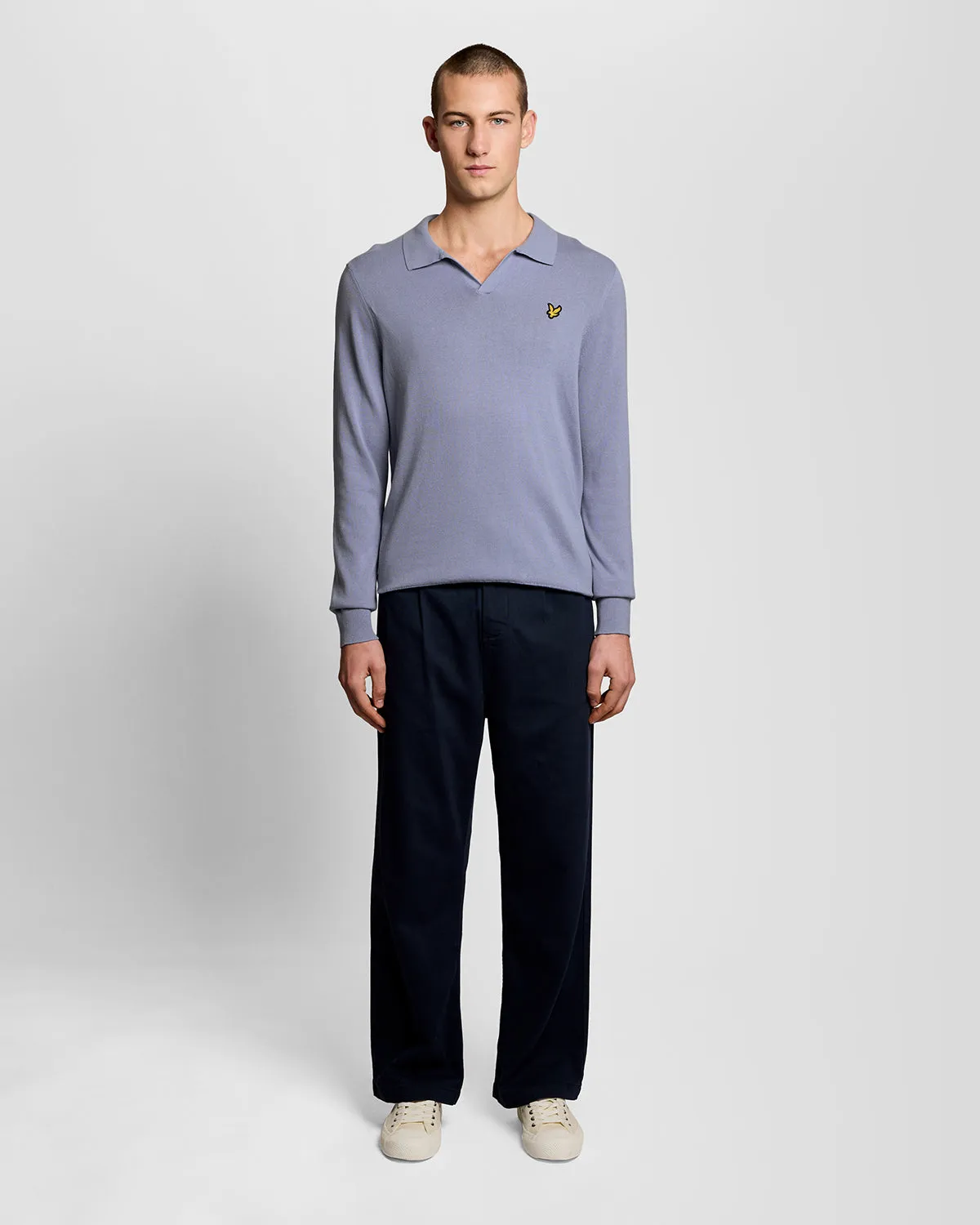 Cotton Polo-Collar Jumper sold by Lyle & Scott product image thumbnail 2