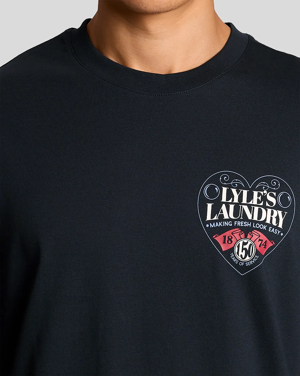 Chest Graphic T-Shirt sold by Lyle & Scott product image thumbnail 3