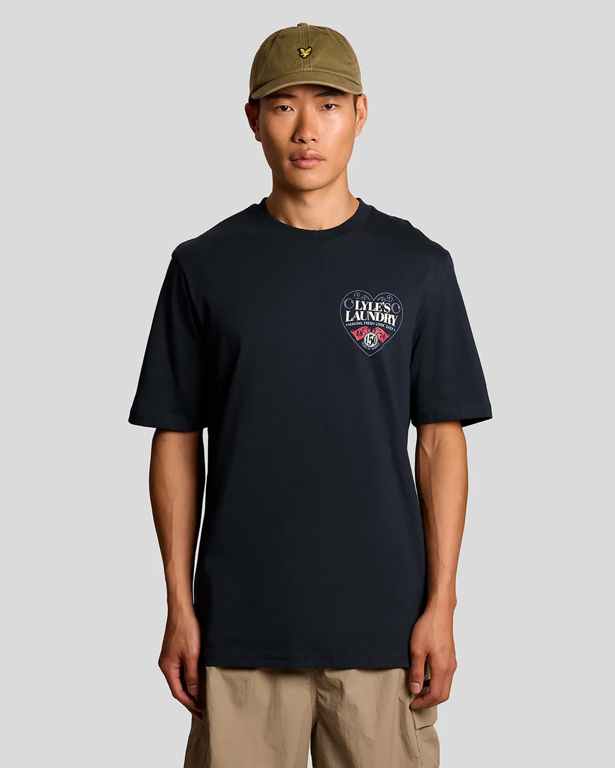 Chest Graphic T-Shirt sold by Lyle & Scott