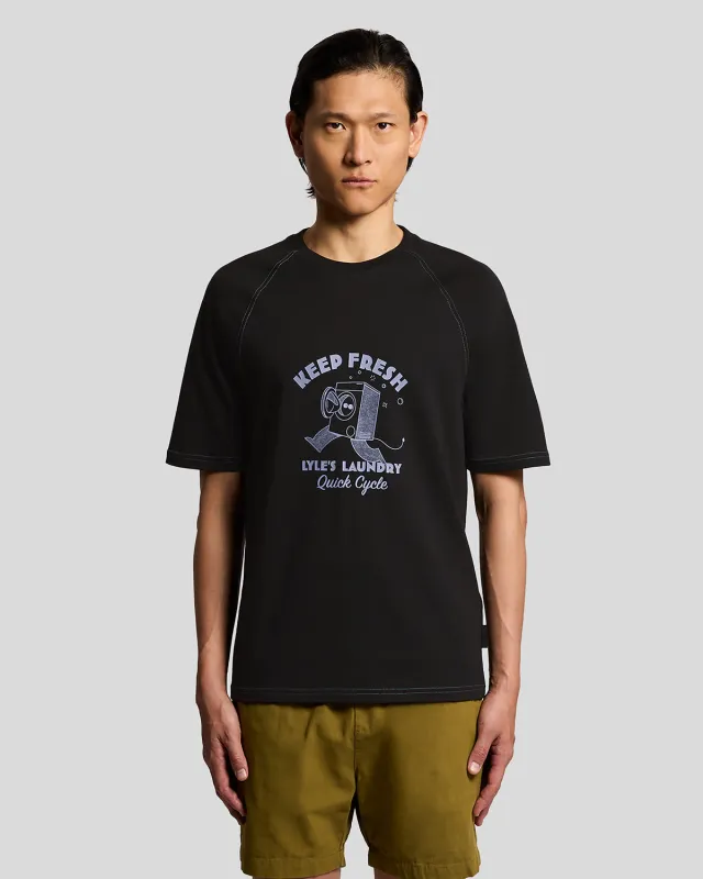 Chest Graphic T-Shirt sold by Lyle & Scott