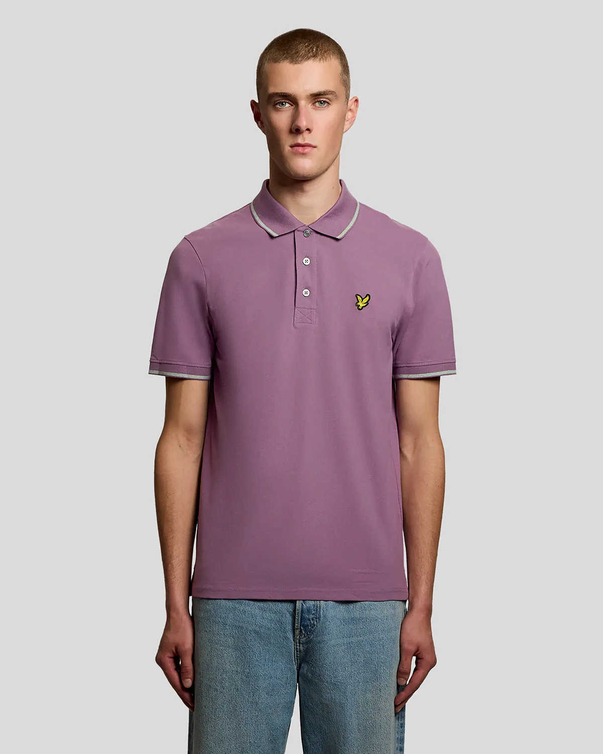 Tipped Polo Shirt sold by Lyle & Scott