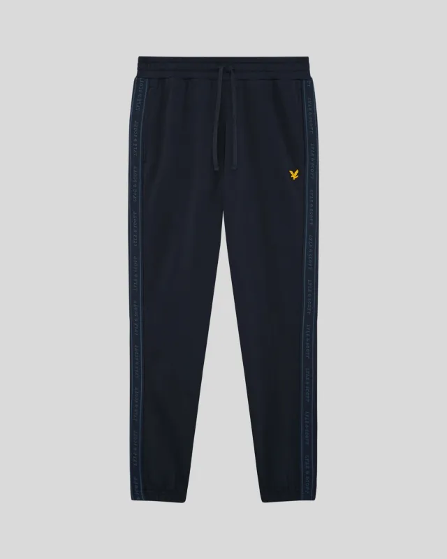 Sports Tape Joggers made by Lyle & Scott