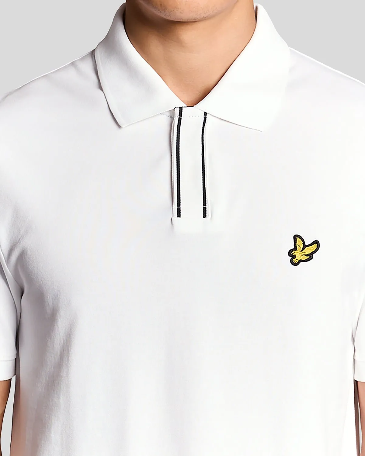 Placket Tipped Polo Shirt sold by Lyle & Scott product image thumbnail 3