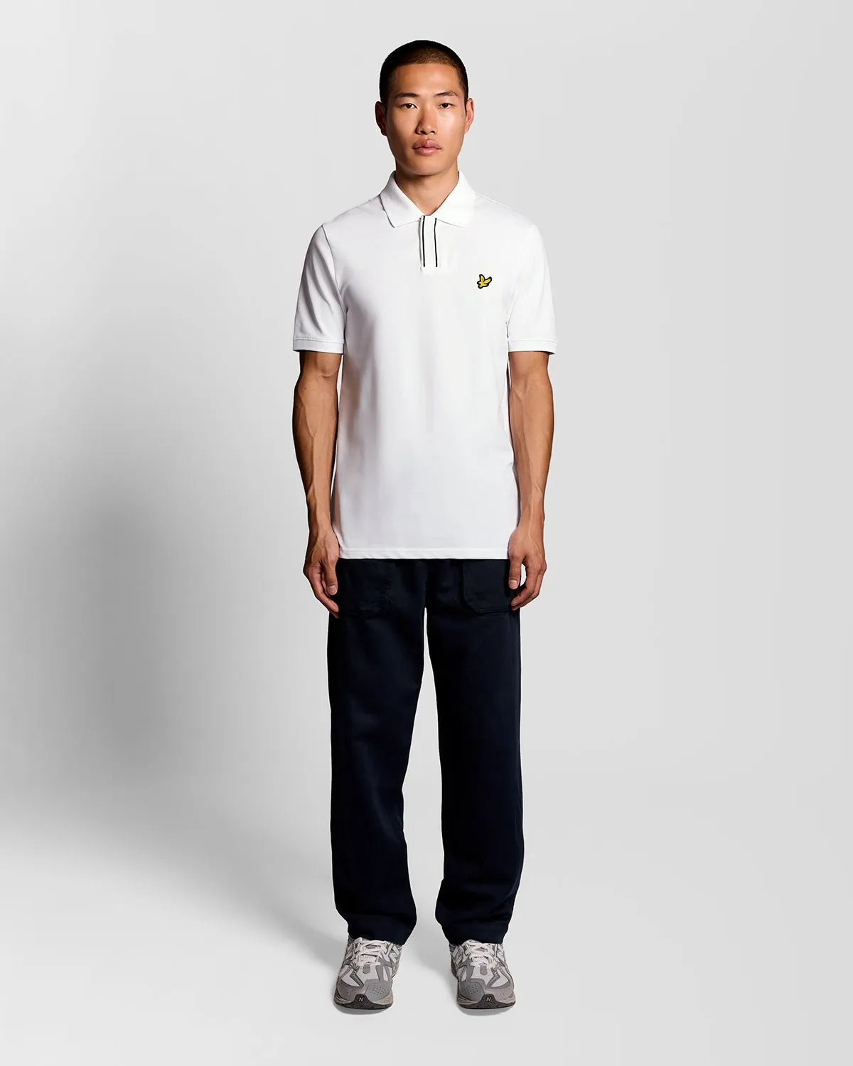 Placket Tipped Polo Shirt sold by Lyle & Scott product image thumbnail 2