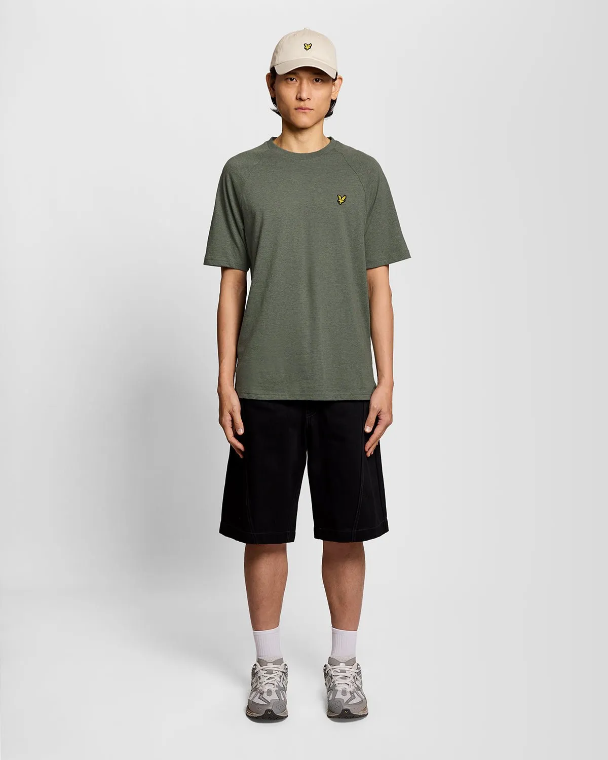 Marl Raglan T-Shirt sold by Lyle & Scott product image thumbnail 2