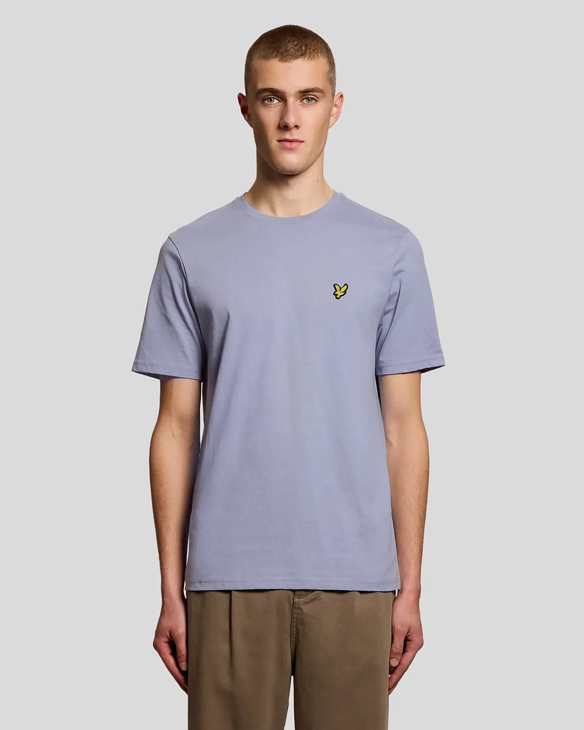 Cotton Crew Neck T-Shirt sold by Lyle & Scott
