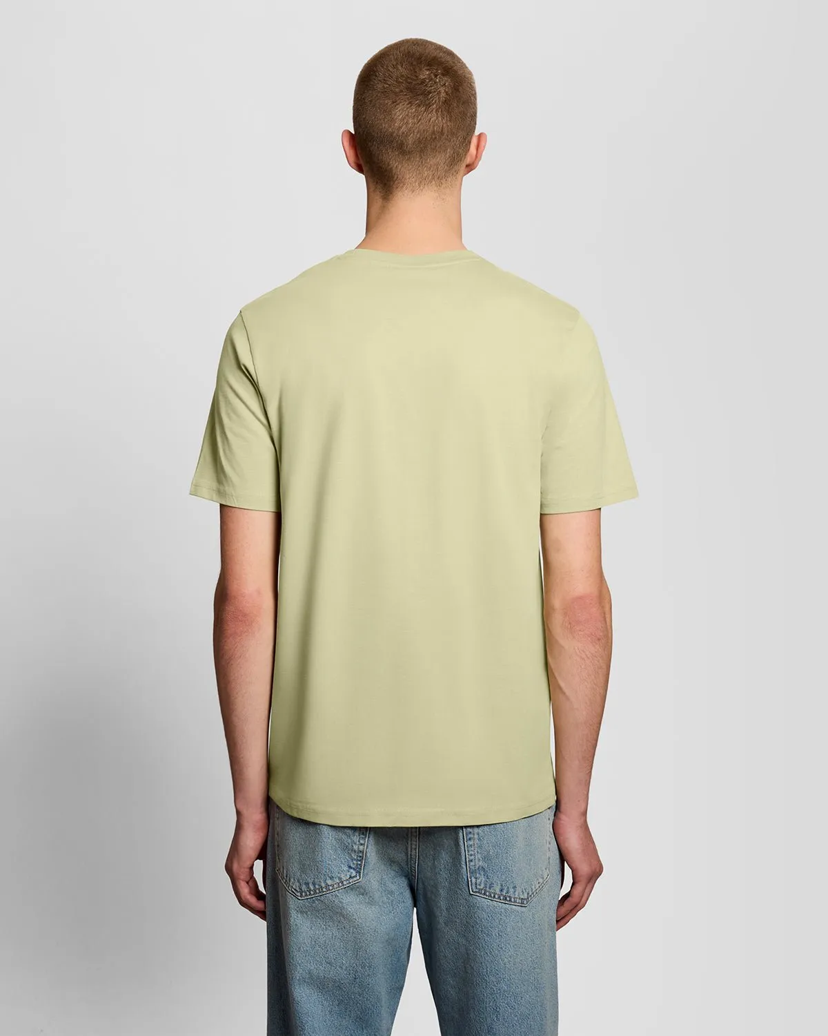 Cotton Crew Neck T-Shirt sold by Lyle & Scott product image thumbnail 4