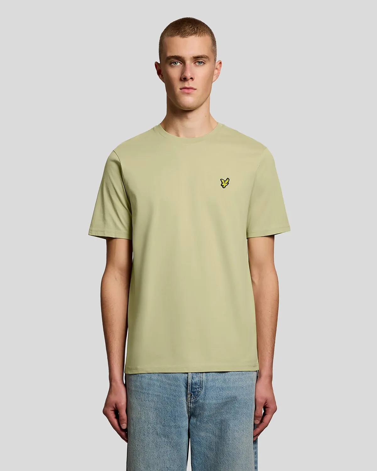 Cotton Crew Neck T-Shirt sold by Lyle & Scott