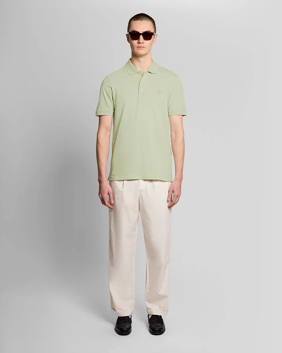 Superfine Cotton Polo Shirt sold by Lyle & Scott product image thumbnail 2