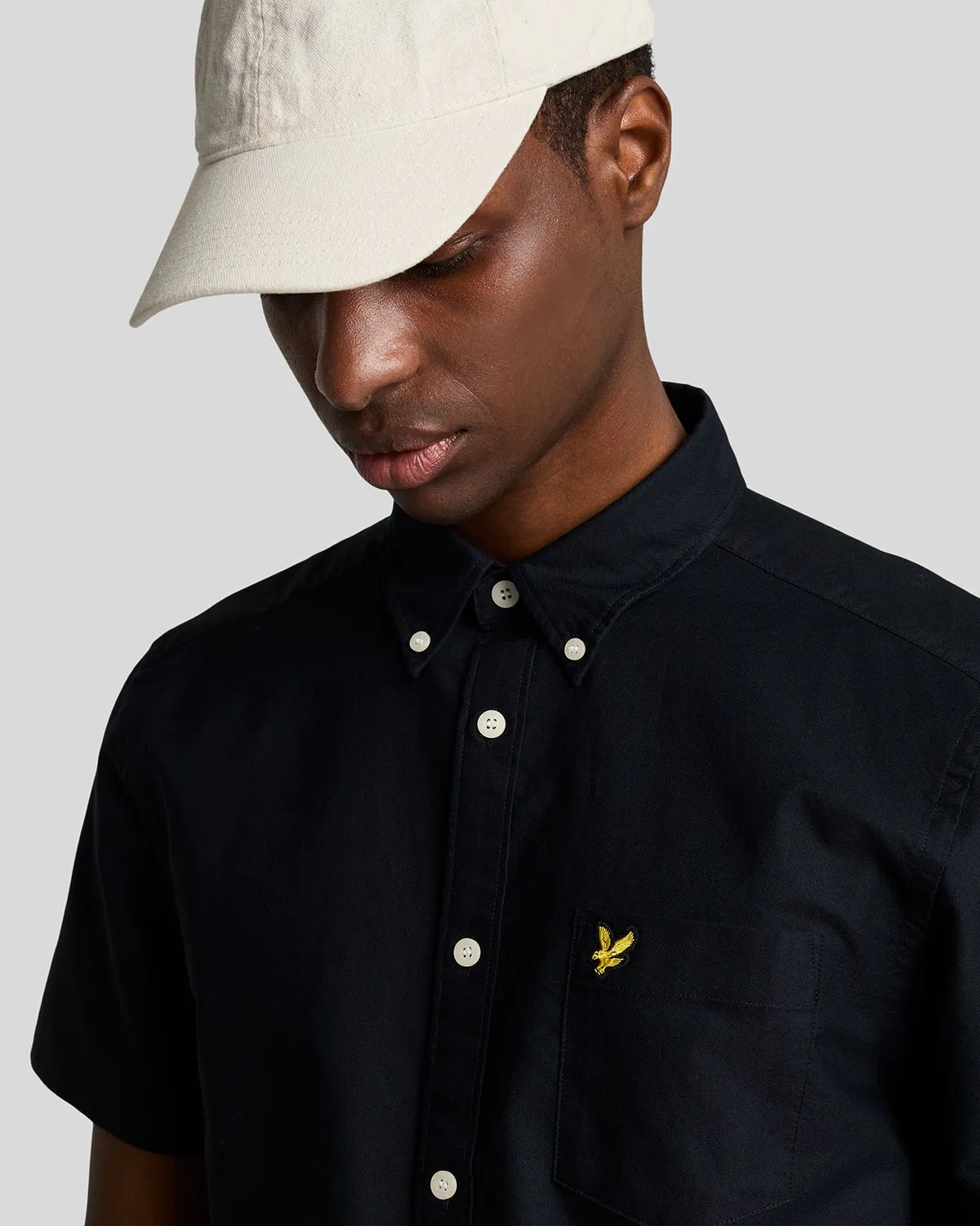 Short Sleeve Oxford Shirt sold by Lyle & Scott product image thumbnail 4