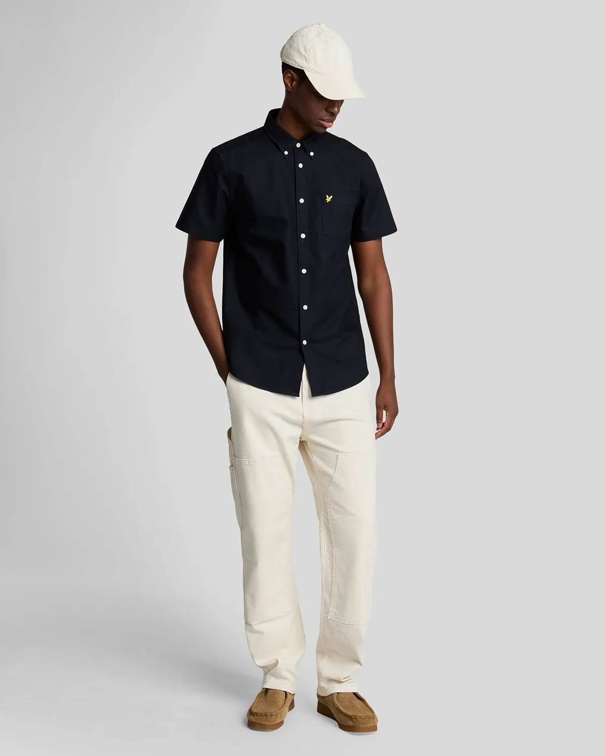 Short Sleeve Oxford Shirt sold by Lyle & Scott product image thumbnail 2