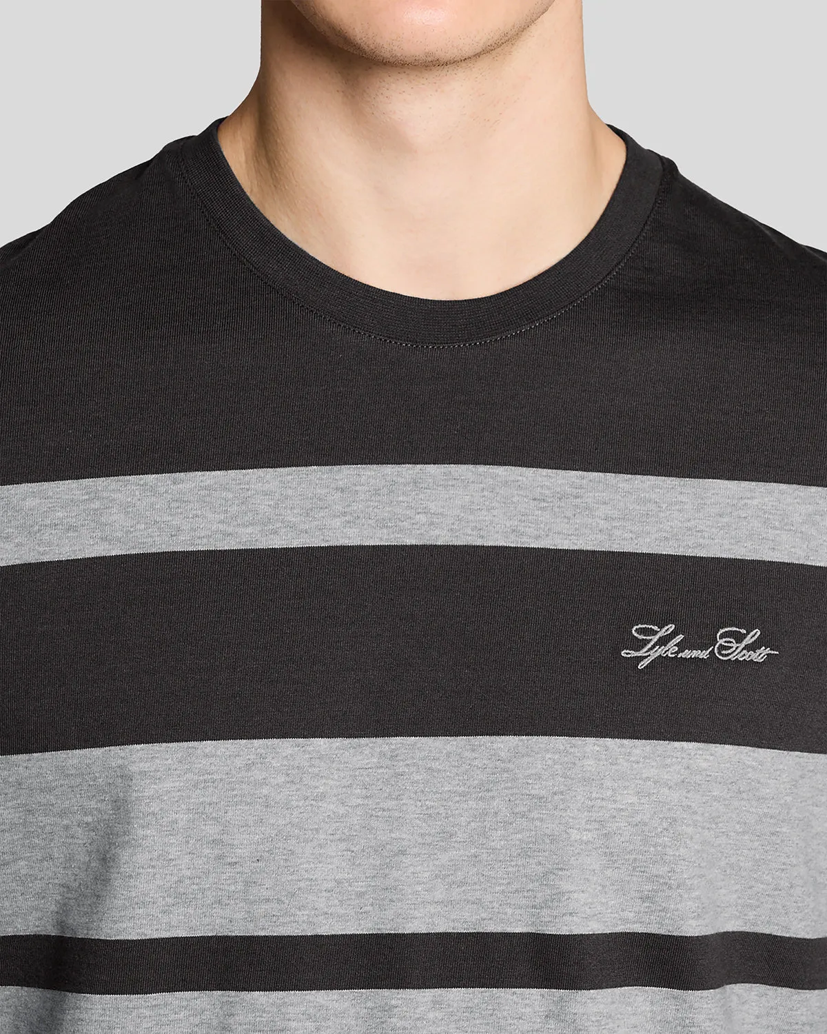 Relaxed Fit Stripe T-Shirt sold by Lyle & Scott product image thumbnail 3