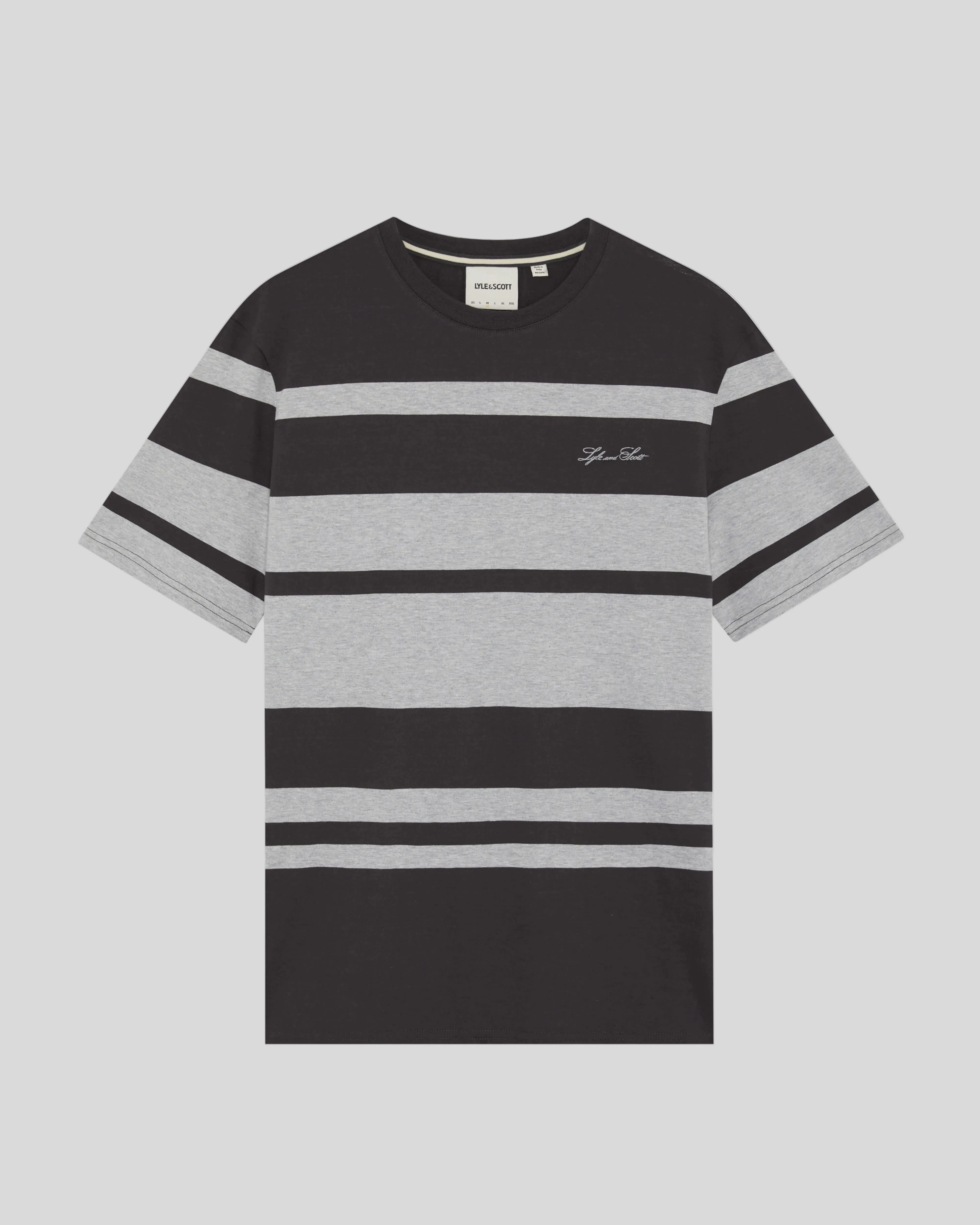 Relaxed Fit Stripe T-Shirt sold by Lyle & Scott product image thumbnail 5