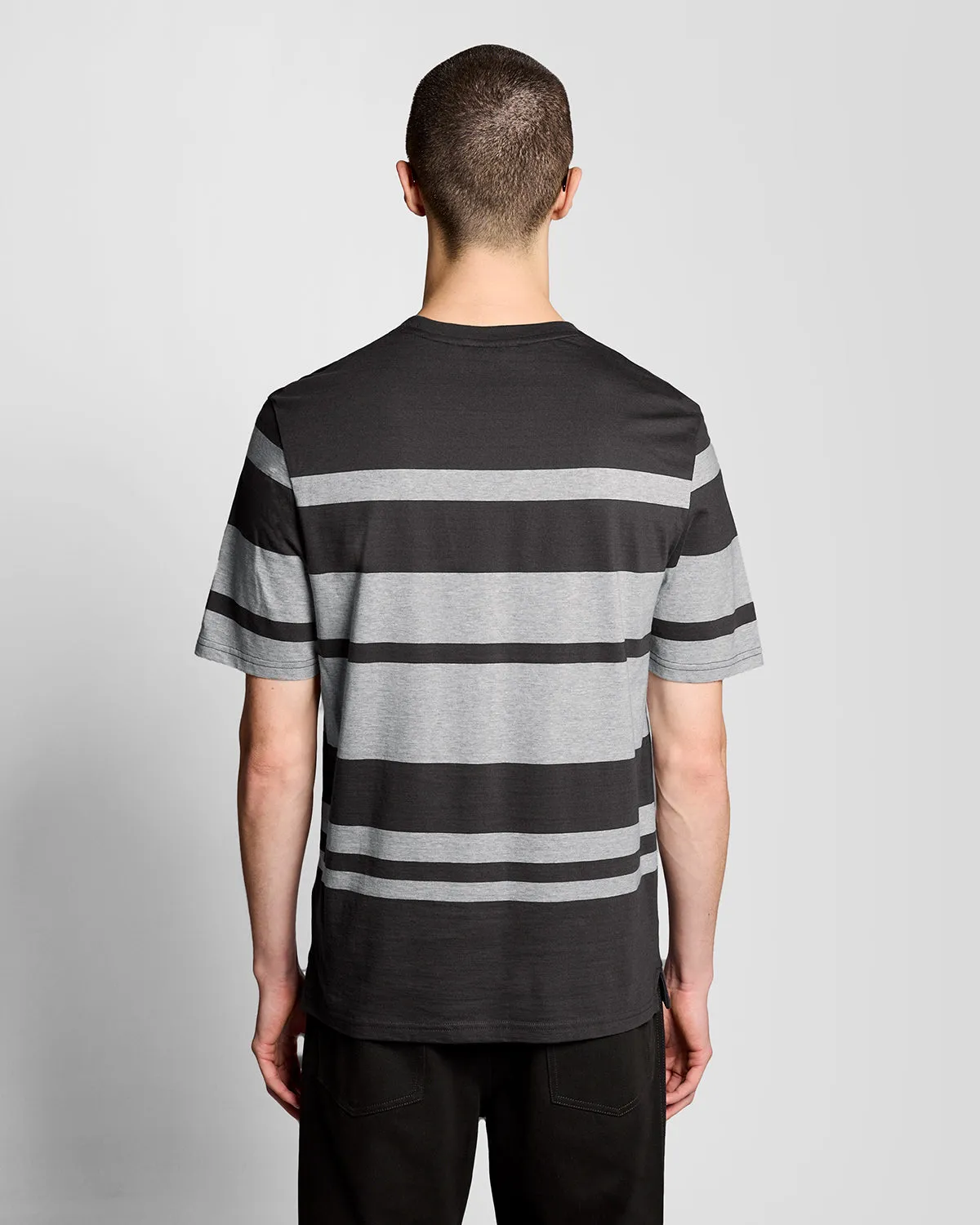 Relaxed Fit Stripe T-Shirt sold by Lyle & Scott product image thumbnail 4