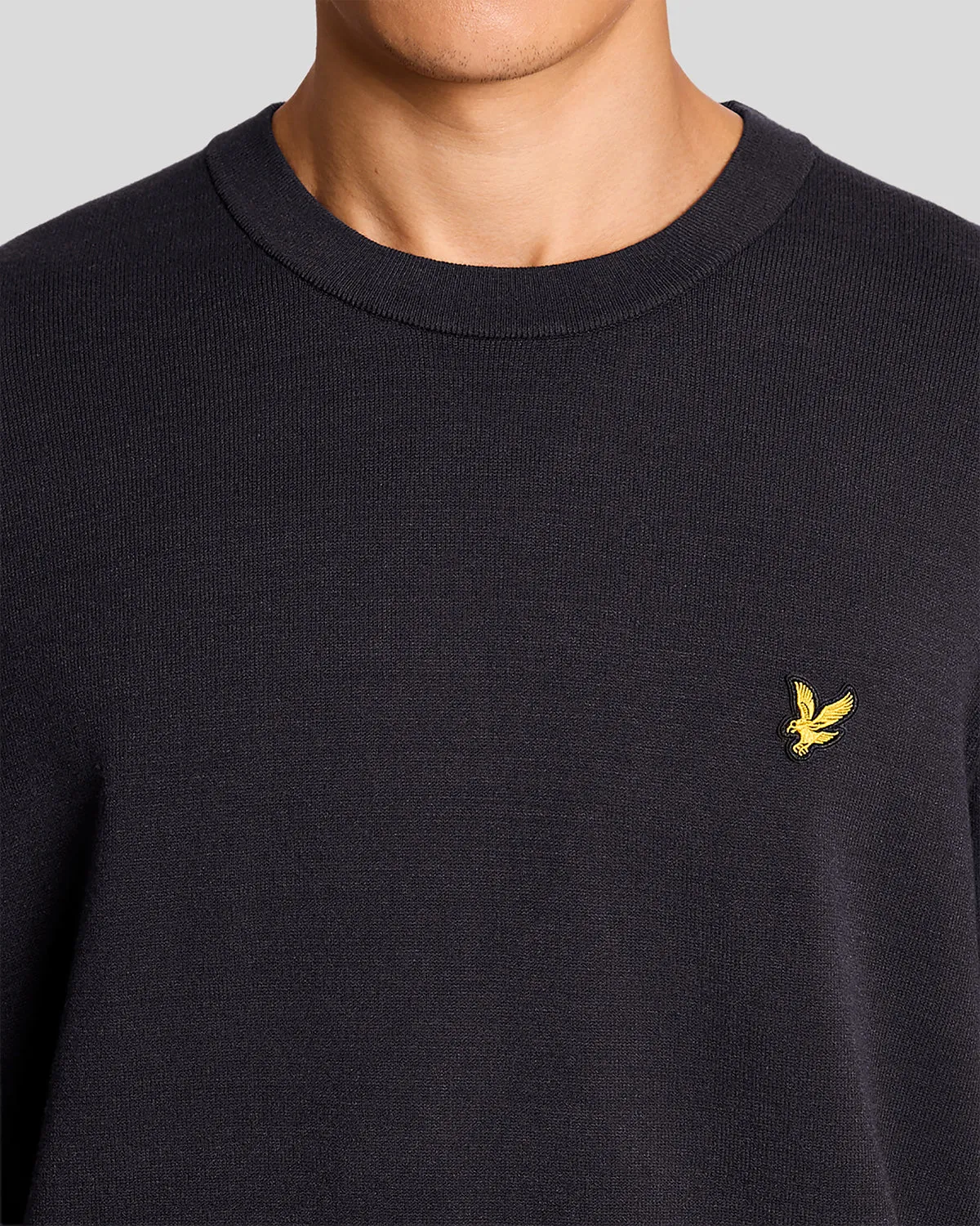 Relaxed Fit Knitted T-Shirt sold by Lyle & Scott product image thumbnail 3